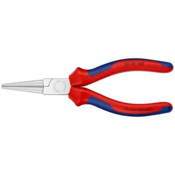 KNIPEX 30 35 160 replės smailianosės - 2,5 mm - 4,1 cm - Plienas - Mėlyna/raudona - 16 cm