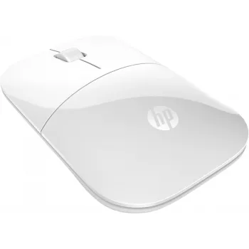 HP Z3700 White belaidė pelė, ambidekstrinė, optinė, RF belaidė, 1200 DPI, balta