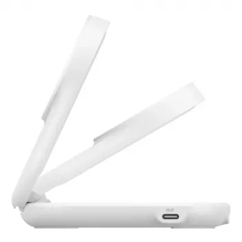 Belaidis įkroviklis Belkin Qi2, USB, 25 W, baltas, 1,5 m