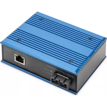 Digitus DN-652102-1 Tinklo medijos keitiklis 1000 Mbit/s 1310 nm vienmodis Juodas, Mėlynas