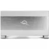 OWC Mercury Elite Pro Dual White – išorinis HDD dėklas 2× 3.5 colio SATA diskams, RAID 0/1/SPAN, USB Type‑B