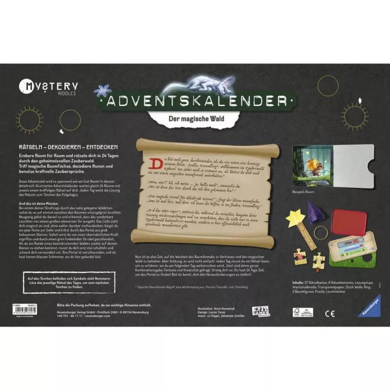 Mystery Adventskalendorius – Stebuklingas miškas, Dėlionės žaidimas