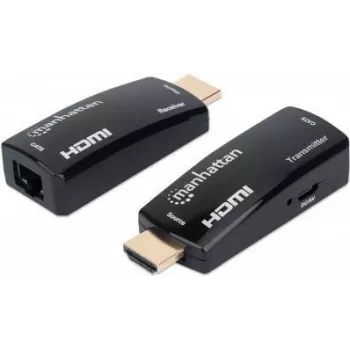 Manhattan HDMI per Ethernet prailginimo rinkinys 1080p@60Hz, iki 60 m, siųstuvas ir imtuvas, juodas