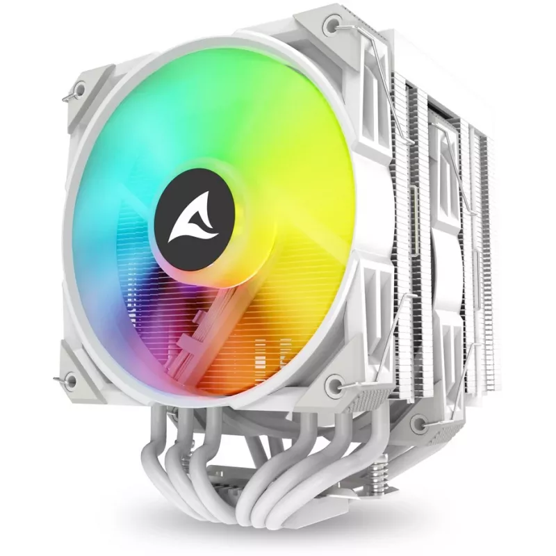 Sharkoon A60 RGB White oro aušintuvas