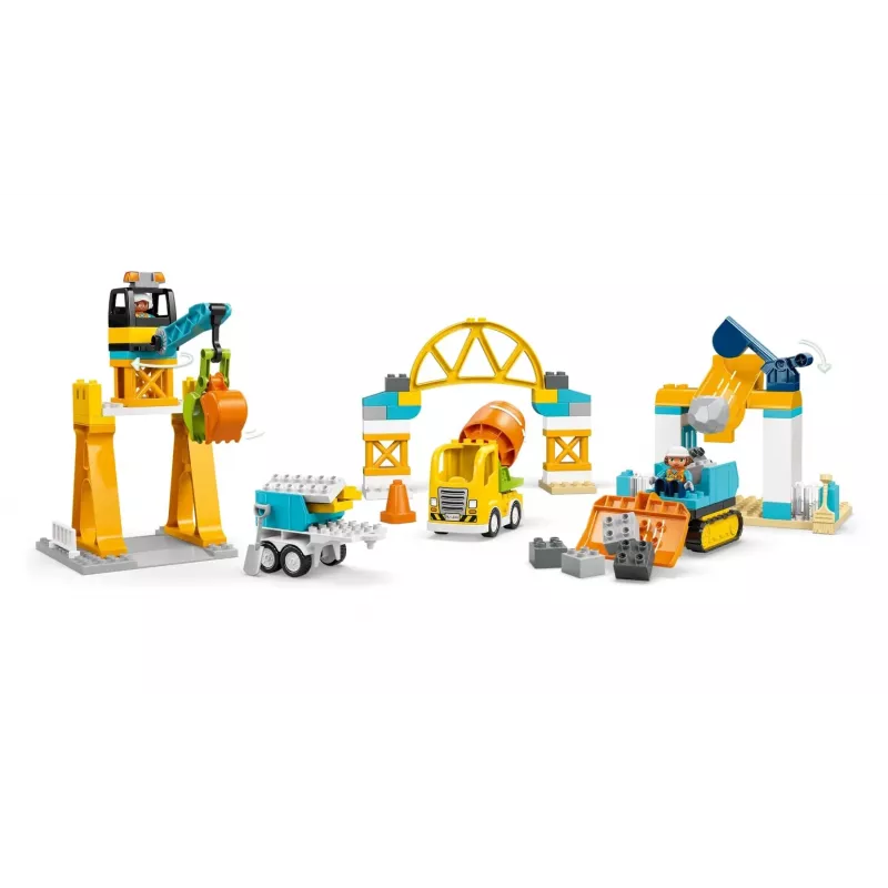 LEGO DUPLO 10476 3 viename Statybvietė ir transporto priemonės