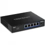 Tinklo jungiklis Trendnet TEG-S750 10G Ethernet 5 prievadų juodos spalvos