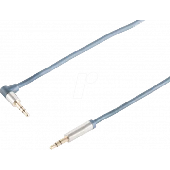shiverpeaks sp-PROFESSIONAL Audio laidas 3 m 2 x 3,5 mm Mėlyna - Chrom (SP30823)