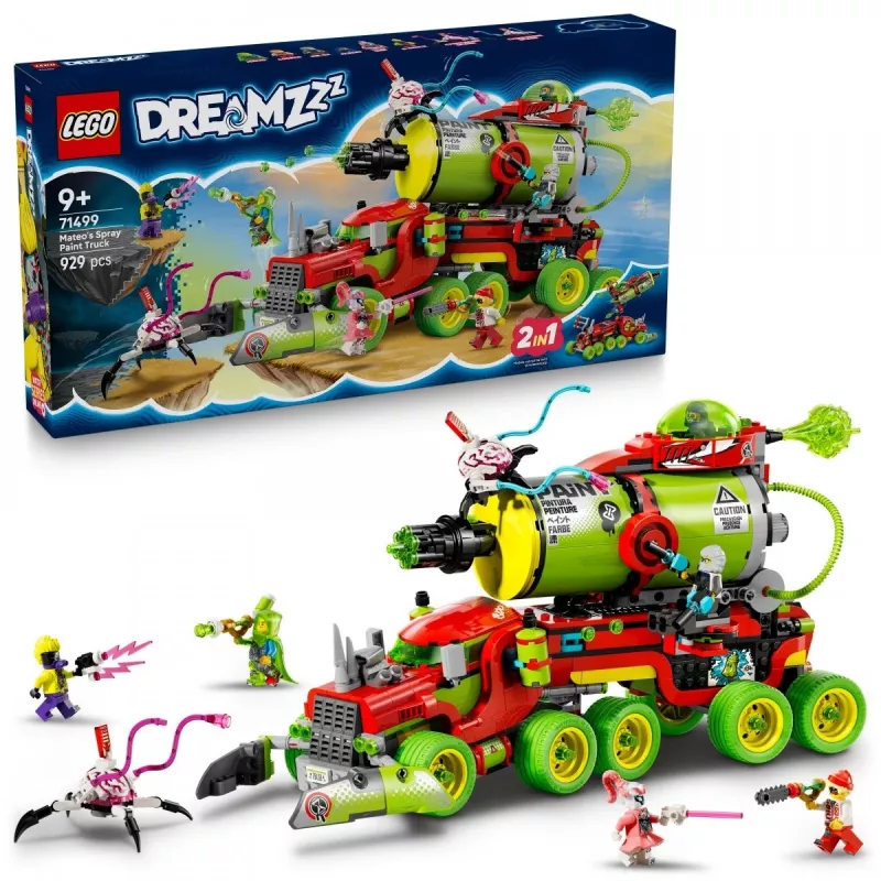 LEGO DREAMZZZ 71499 Mateo purškimo sunkvežimis
