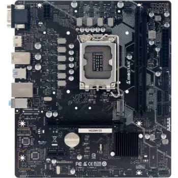 Motininė plokštė BIOSTAR H610MHD5 DDR5 Micro-ATX