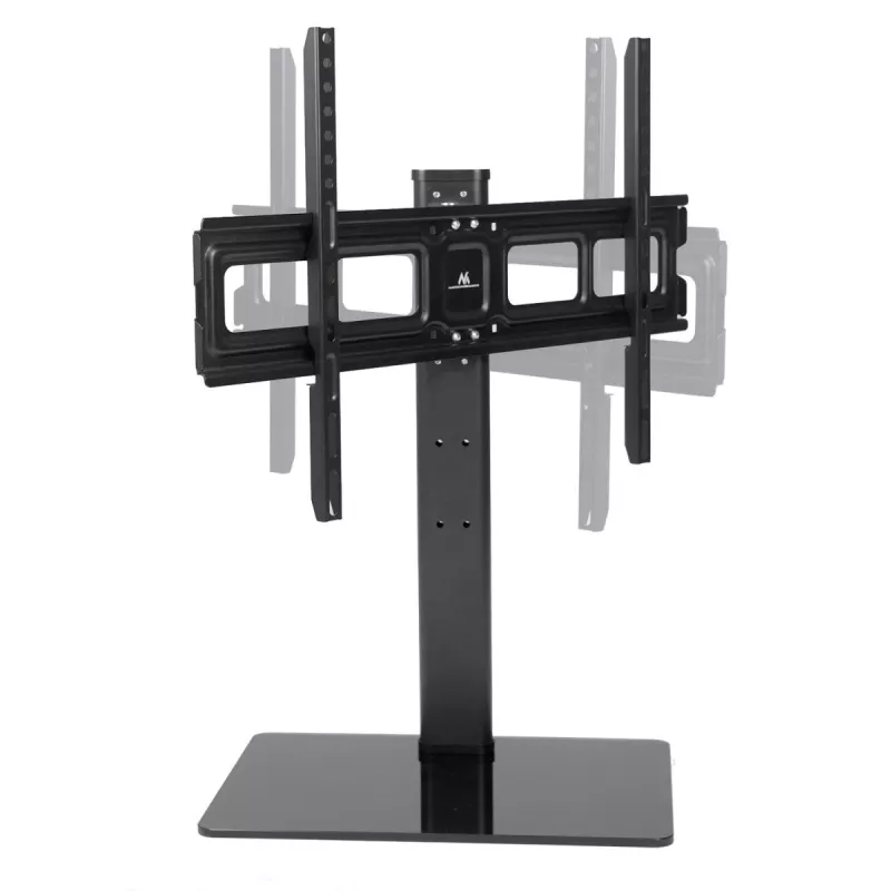 Televizoriaus stovas MACLEAN MC-386, 32–75 colių, iki 40 kg, VESA 600x400 mm, besisukantis, laisvai pastatomas