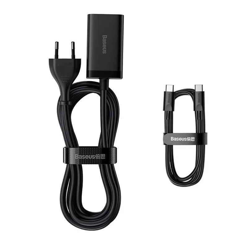 Įkroviklis Baseus GaN3 Pro Mobilus Telefonas Planšetė Juodas AC Vidinis 15V 3A