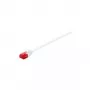 Wentronic Goobay CAT 6 Slim-Patch kabelis, U/UTP, baltas, 0,25 m - varinė medžiaga (71550)