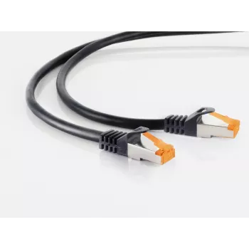 Tinklo laidas S/CONN 08-26505 Juodas 50m Cat6a S/FTP