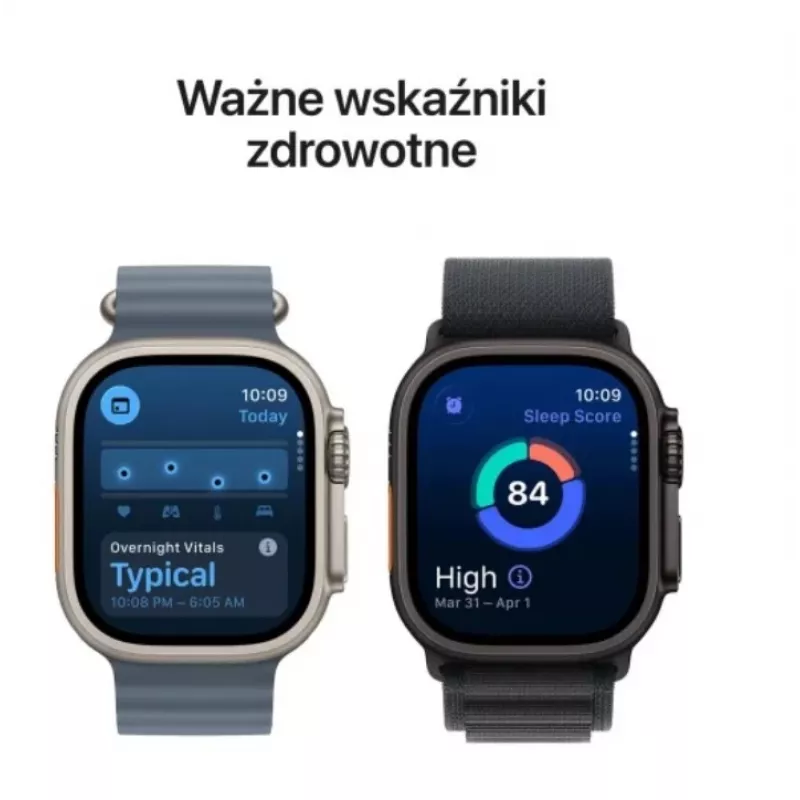 Išmanusis laikrodis Apple Watch Ultra 3 GPS + Cellular 49mm Juodas titano korpusas su Juodu Alpine Loop dideliu dirželiu