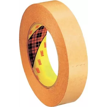 Dvipusė juosta 3M 9527, 50 m x 25 mm, kreminė - aukšto sukibimo audinio juosta