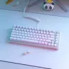 Keycap rinkinys GLORIOUS GMMK ABS Doubleshot V2 UK išdėstymas Baltas – keičiami klaviatūros mygtukai mechaninėms klaviatūroms