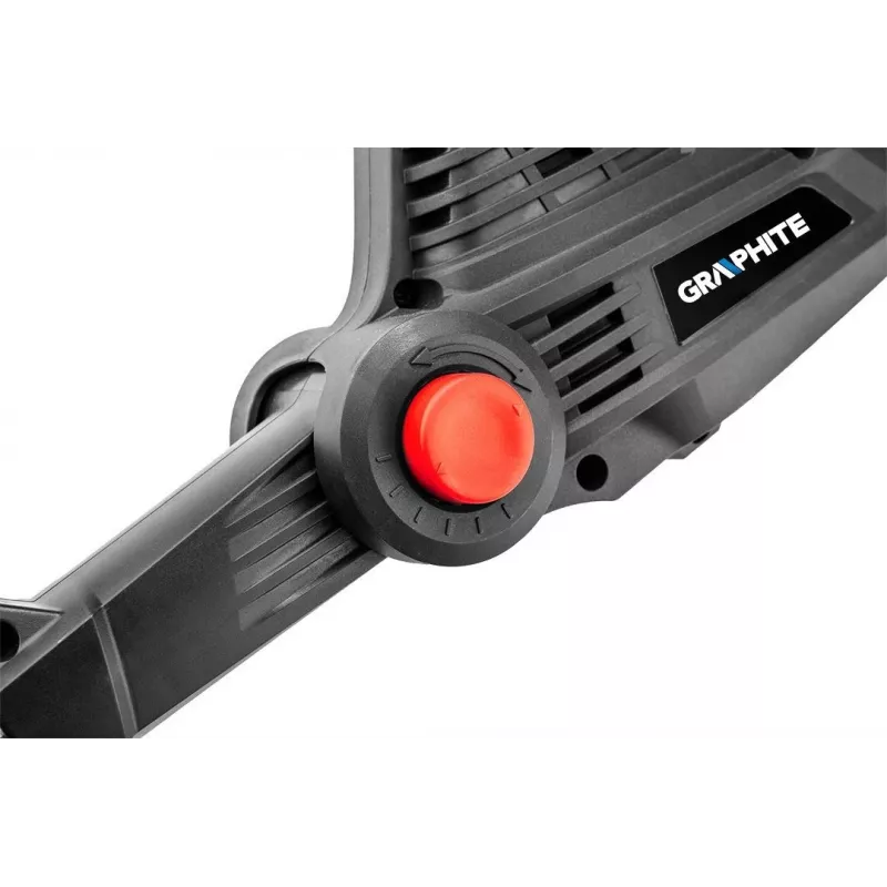 GRAPHITE 58G098 belaidis 2-in-1 stiebinis pjūklas ir gyvatvorių žirklės