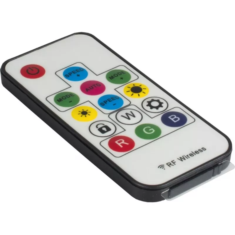INTER-TECH Argus RS-07 RGB 120 mm korpuso aušintuvų rinkinys, 3 vnt., su pulteliu, juodas