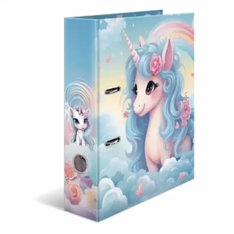 HERMA Motif failas A4 Happy Unicorns