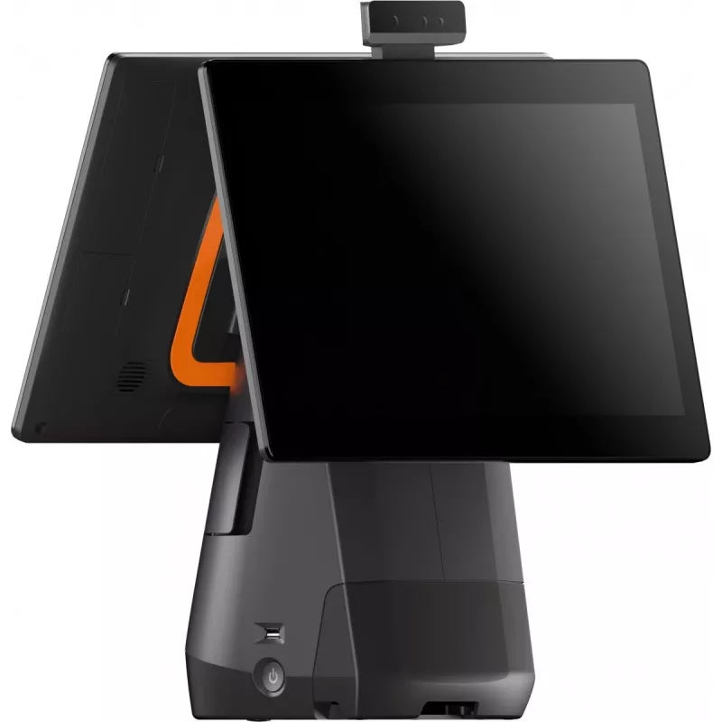 Stalinis POS terminalas T2s, Android 9, 15,6+10 colių, 4/64GB, 80mm, WiFi