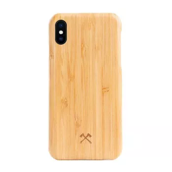 Woodcessories Slim Case iPhone Xs Max – natūralaus bambuko dėklas