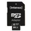 Intenso 64GB MicroSDXC UHS-I Class 10 atminties kortelė 3433490