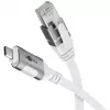 Tinklo kabelis Goobay 74180 USB-C į RJ-45 Cat6 10 m baltas
