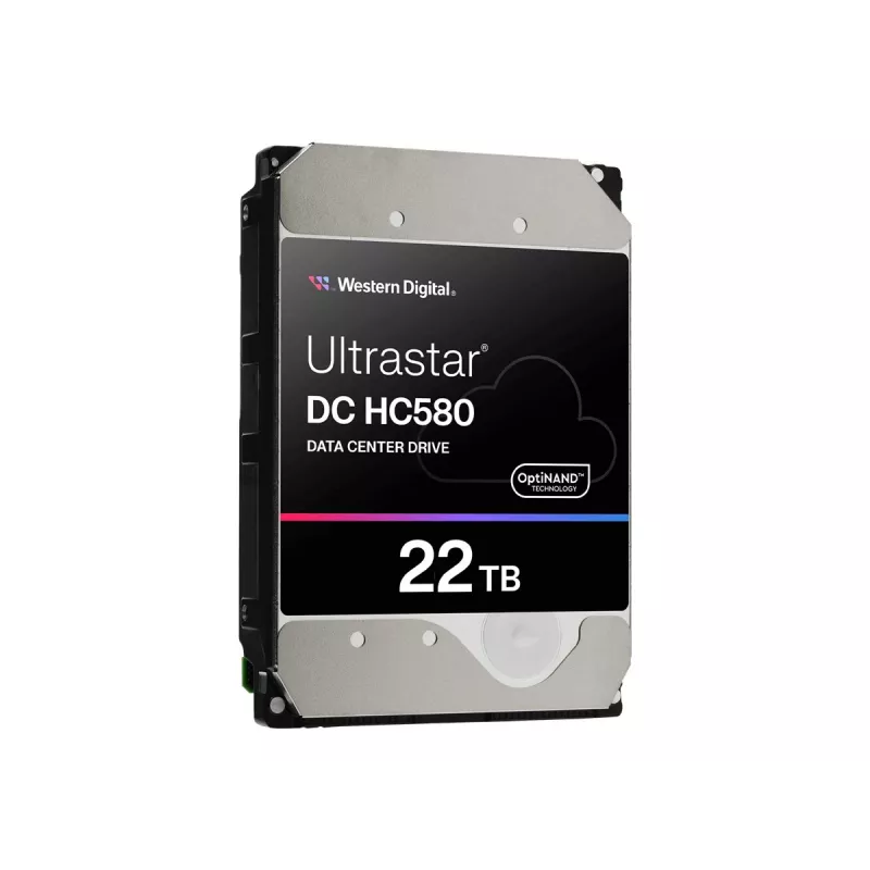 Kietasis diskas Western Digital 22 TB 3,5 colio Serial ATA Ultrastar DC HC580