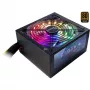 Inter-Tech Argus RGB-500W II maitinimo blokas, 500 W, 100–240 V, 50/60 Hz, aktyvus PFC, apsauga nuo perkrovos, viršįtampio ir trumpojo jungimo