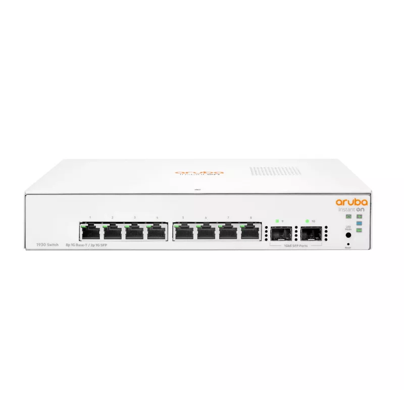 HPE Aruba Networking Aruba Instant On 1930 valdomas L2+ Gigabit Ethernet (10/100/1000) 1U baltas jungiklis