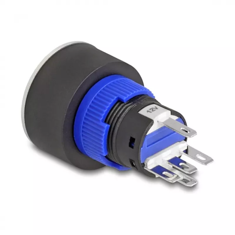 Mygtukas DELOCK 22049 22 mm, 5 litavimo gnybtai, montavimui į skydą