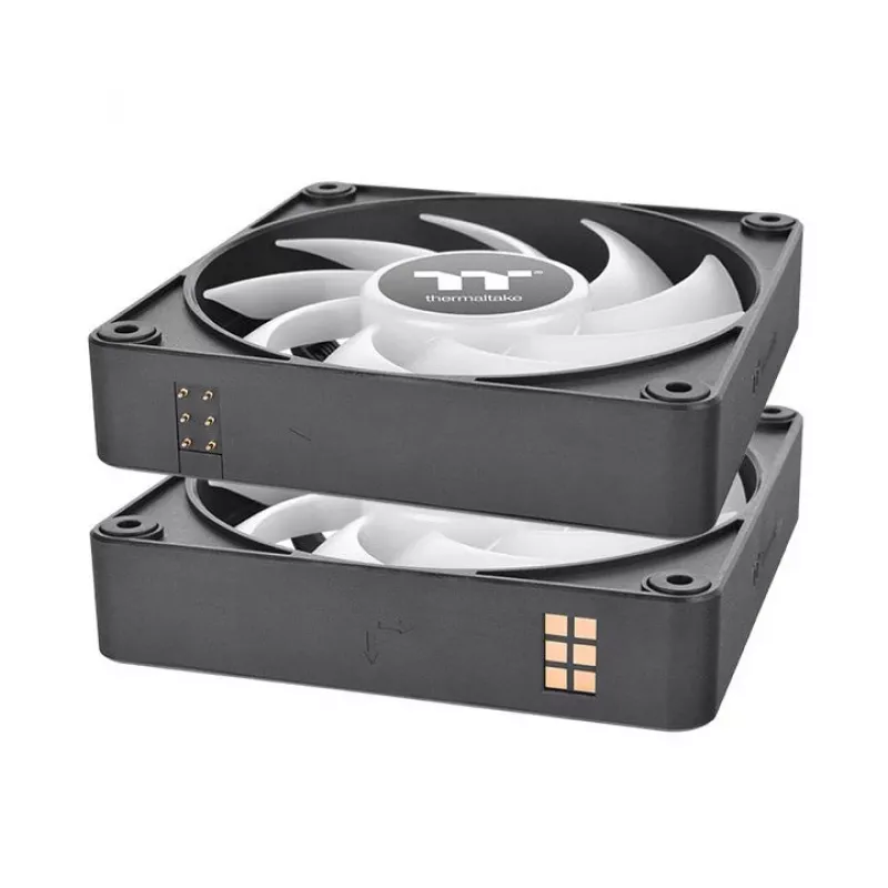 Ventiliatorius Thermaltake CT140 EX ARGB Sync 14 cm hidraulinis guolis juodas