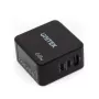 Unitek P1117B USB-C PD 65W Universalus Mobilus Įkroviklis, 2x USB‑C PD + 1x USB‑A, Juodas