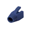 Logilink RJ45 kištuko įtempimo mažinimo gaubtas, 8,0 mm (50 vnt.) MP0035B mėlynas