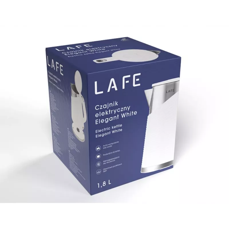 Elektrinis virdulys LAFE 1.8L 2200W Baltas