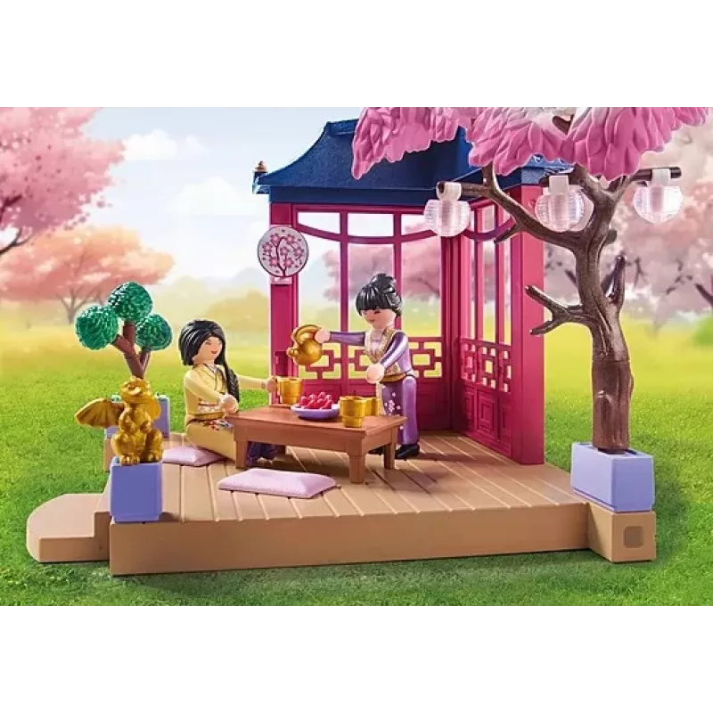 Playmobil My Life Azijietiškas sodas su Panda