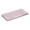 Belaidė klaviatūra Logitech MX Keys Mini Pink
