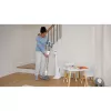 Sharkclean BU3521EU 2-in-1 lazdelinis dulkių siurblys ir elektrinis šluotražis, belaidis, be maišelio, 21,6 W, mėlynai baltas