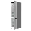 Šaldytuvas su šaldikliu Gorenje NRB620E61X4WFE, laisvai pastatomas, nerūdijančio plieno, bendras tūris 340 L, NoFrost, LED ekranas