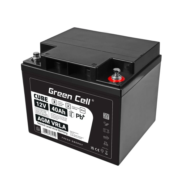 Baterija AGM VRLA 12V 40Ah IP54