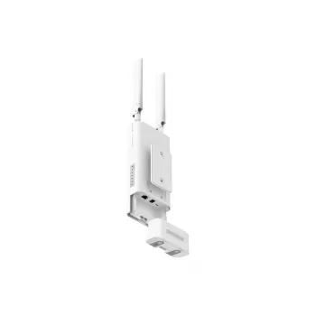 Belaidis maršrutizatorius TP-LINK MB118-4G – 4G LTE, vienos juostos 2,4 GHz, Wi‑Fi 4 (802.11n), 300 Mbps, Fast Ethernet, 4 išorinės antenos, baltas
