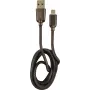 LC-Power laidas USB-A į Micro-USB 1 m sidabrinis metalinis (LC-C-USB-MICRO-1M-6)