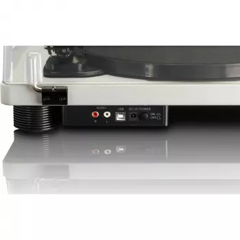 Patefonas Lenco LS-50GY Pilka