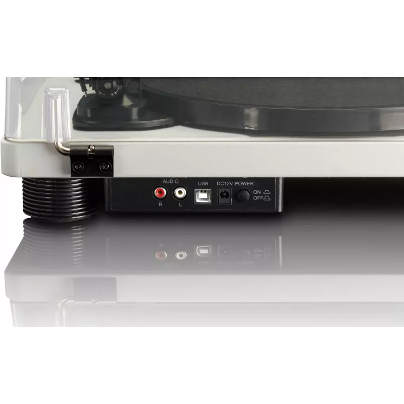 Patefonas Lenco LS-50GY Pilka