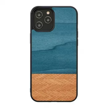 Dėklas iPhone 12 Pro Max man and wood denim juodas