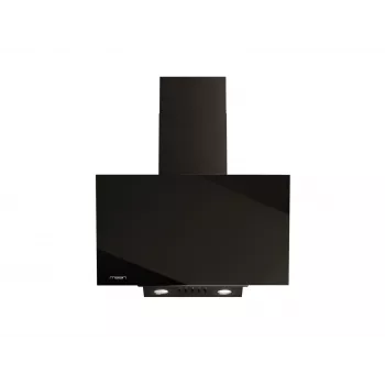 Sieninis gartraukis MAAN Vertical Glass 60 Black, stiklas/plienas, 595 mm, 135–320 m³/h, elektroninis valdymas