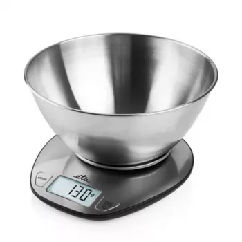 Elektrinės virtuvinės svarstyklės ETA Dori nerūdijančio plieno, 5 kg talpa, 1 g tikslumas