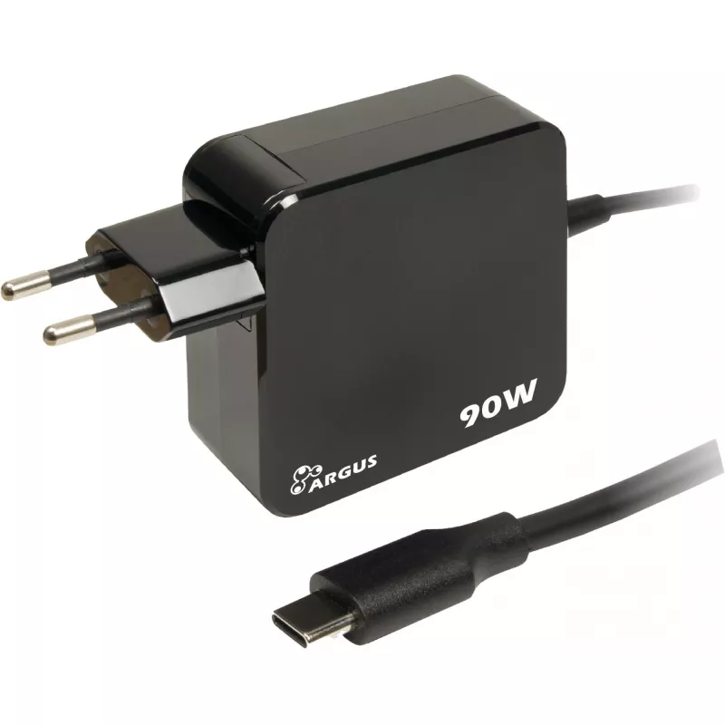 Įkroviklis Inter-Tech PD-2090 90 W USB PD, 4 keičiami antgaliai, juodas