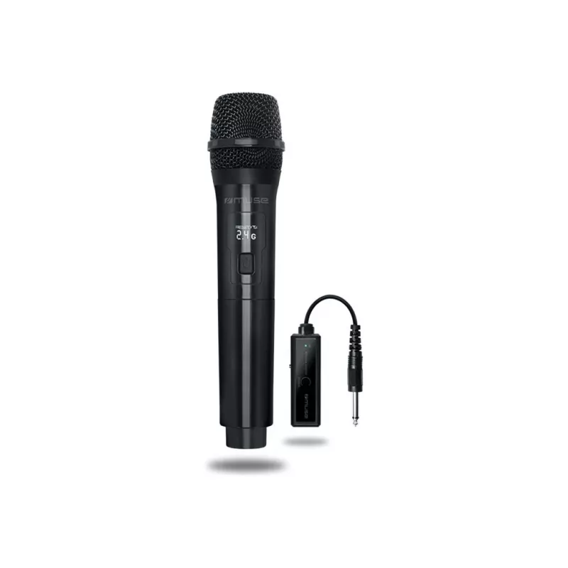 Belaidis radijo mikrofonas Muse MC-30 WI juodas