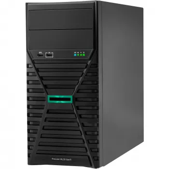 HPE ProLiant ML30 Gen11 E-2434 3.4GHz 4c 1P 32GB-U 4LFF 2x960GB SSD 800W RPS EU serveris